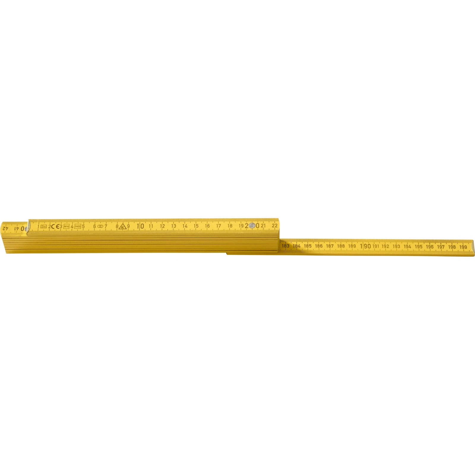 Hultafors Duimstok 3500 2m - geel