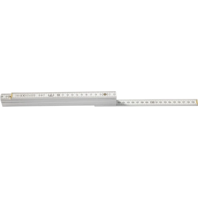 Hultafors Duimstok 3500 2m - wit