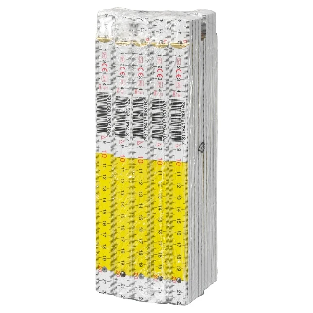 Hultafors Duimstok 4000 2m - witgeel