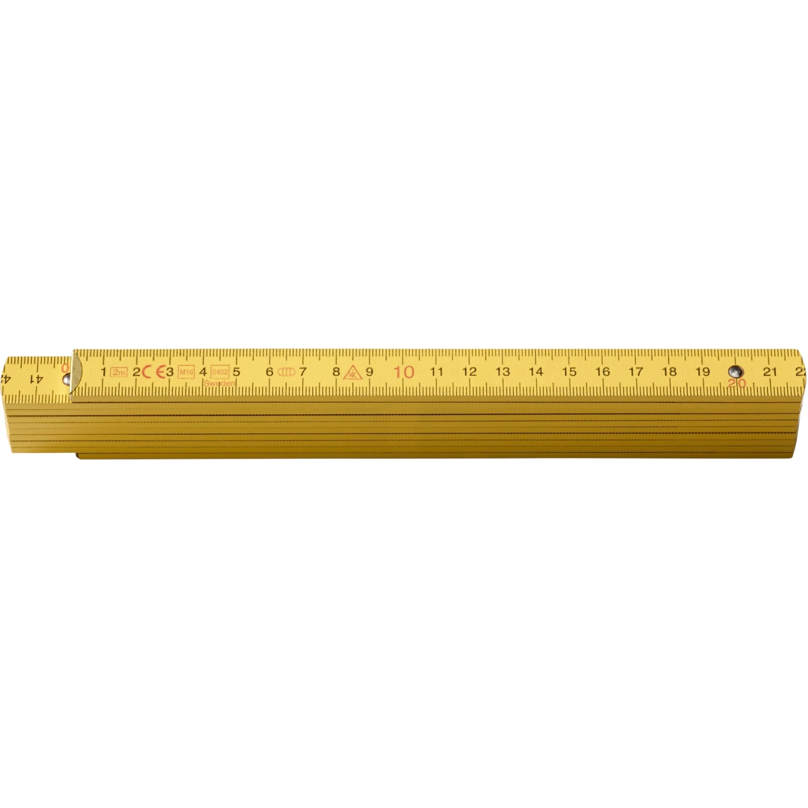 Hultafors Duimstok 4000 2m - geel