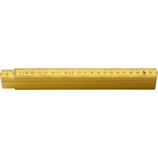 Hultafors Duimstok 4000 2m - geel