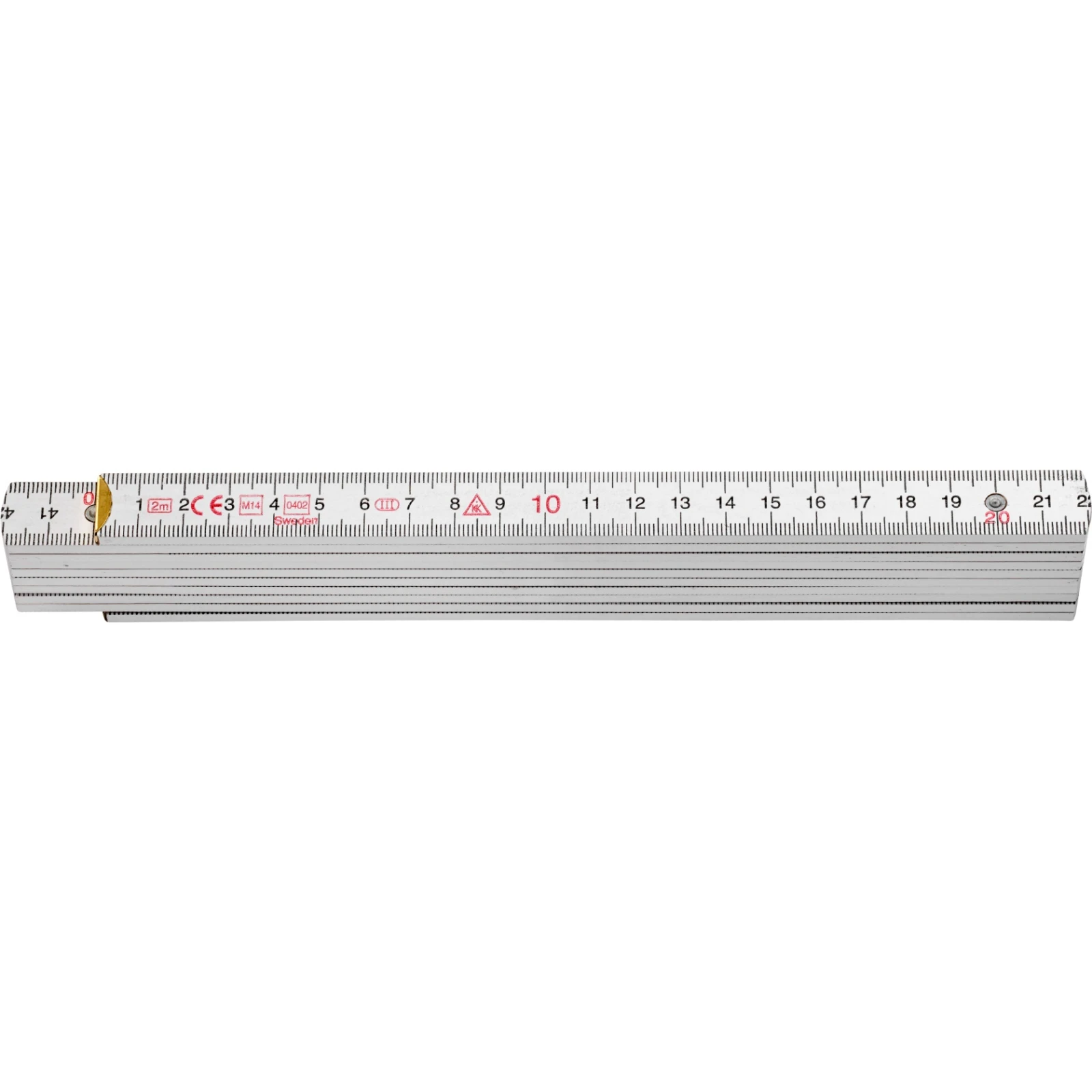 Hultafors Duimstok 4000 2m - wit
