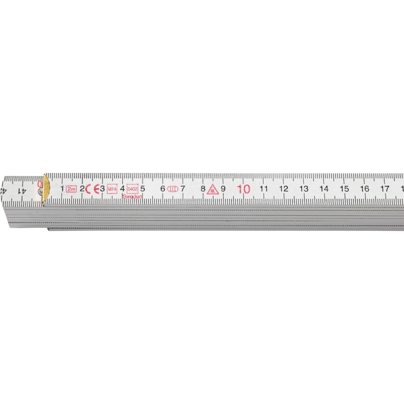 Hultafors Duimstok 4000 2m - wit