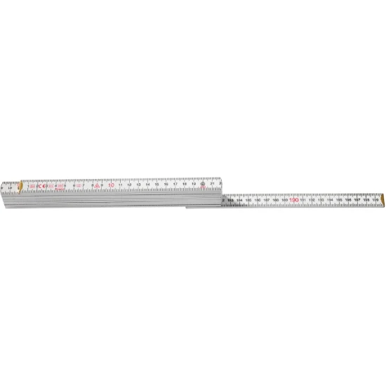 Hultafors Duimstok 4000 2m - wit