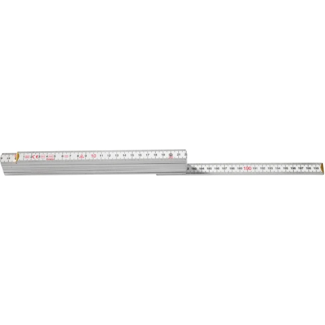 Hultafors Duimstok 4000 2m - wit