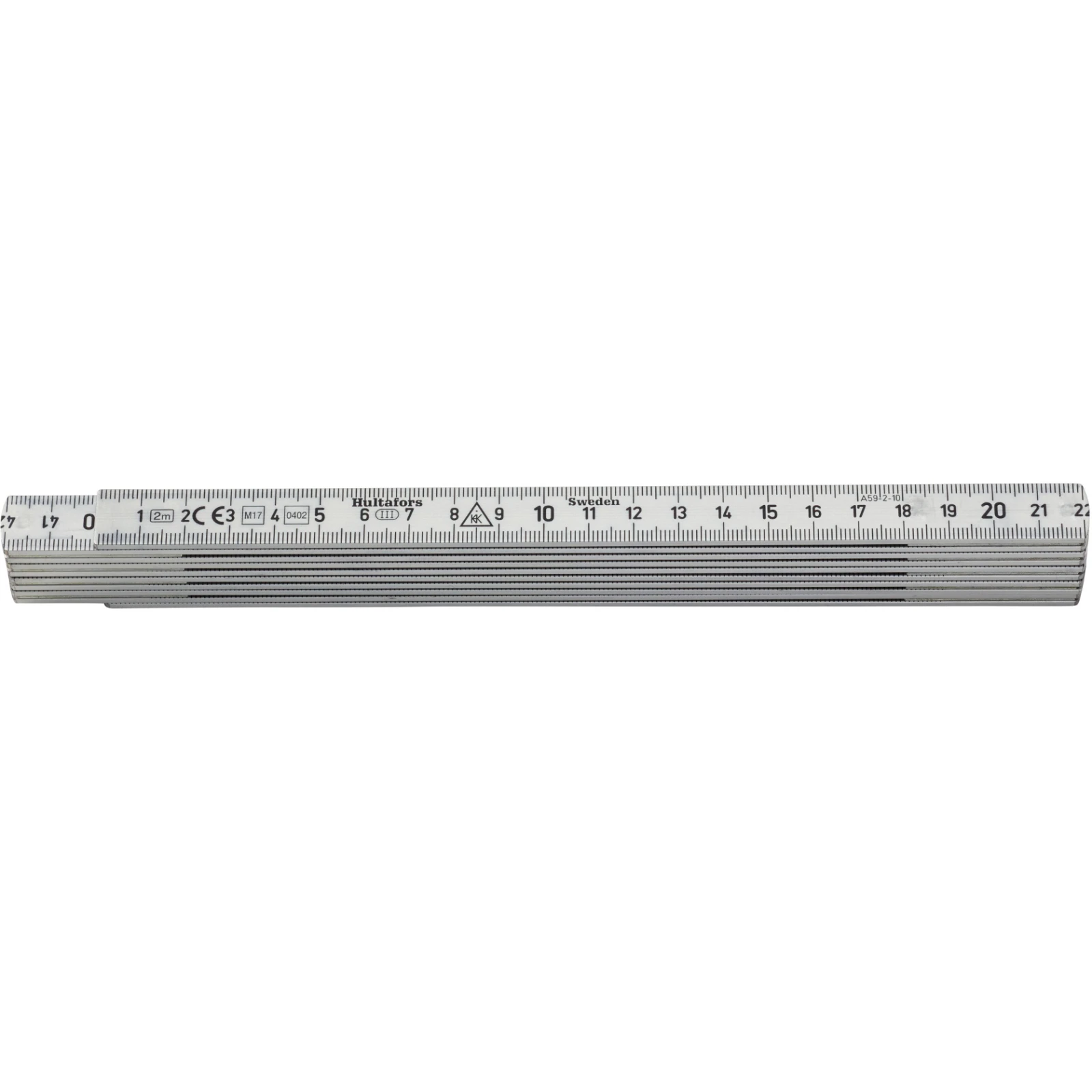 Hultafors Duimstok A 59 2m - 10-delig