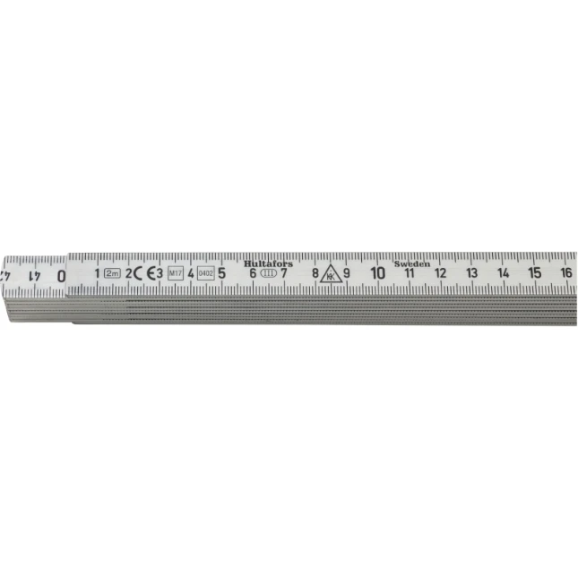 Hultafors Duimstok A 59 2m - 10-delig