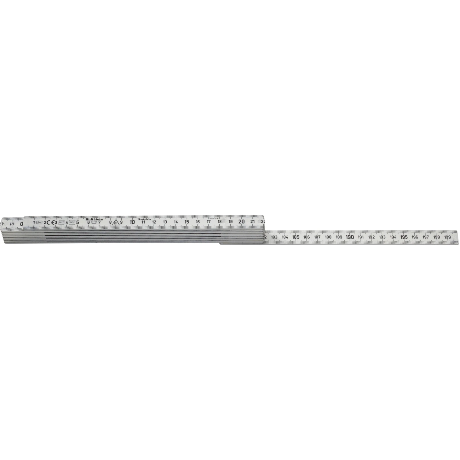 Hultafors Duimstok A 59 2m - 10-delig