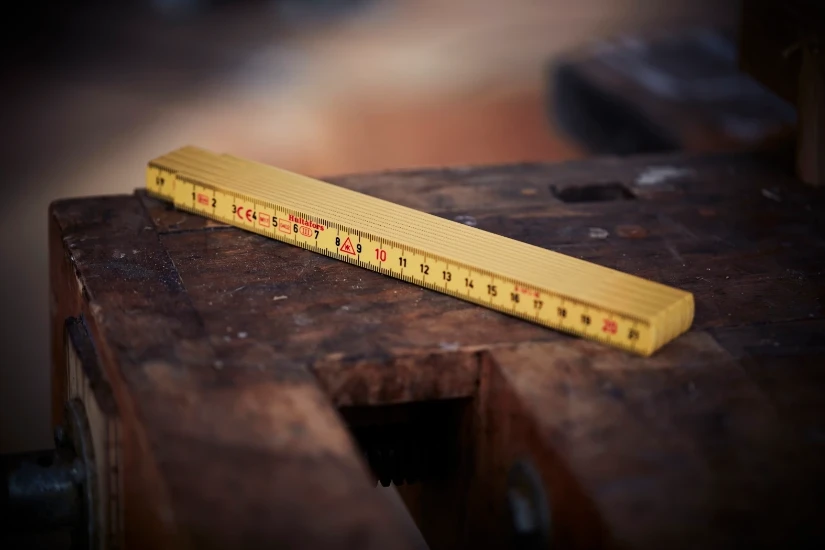 Hultafors Duimstok G 59 2m - 10-delig - geel
