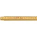 Hultafors Duimstok G 59 1m - 6-delig - geel