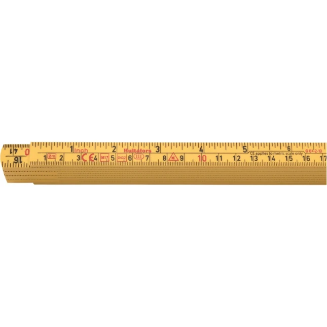 Hultafors Duimstok G 61 2m - 10-delig
