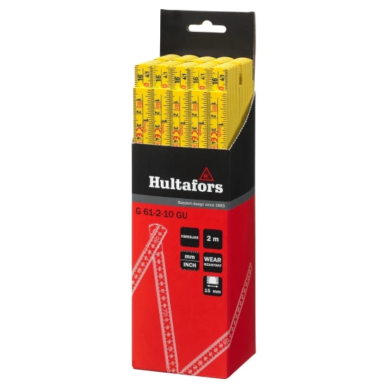Hultafors Duimstok G 61 2m - 10-delig