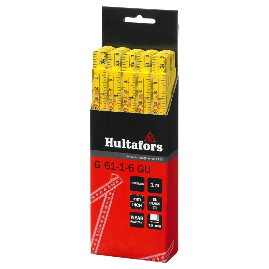 Hultafors Duimstok G 61 1m - 6-delig