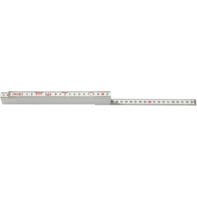 Hultafors Duimstok GE 59 2m - wit