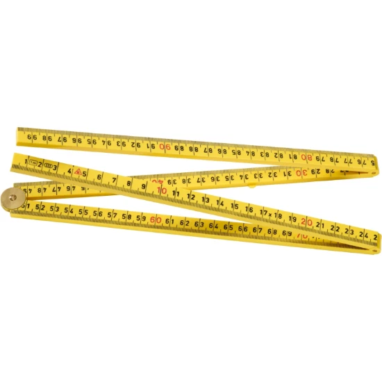Hultafors Duimstok G 59 1m - 4-delig - geel