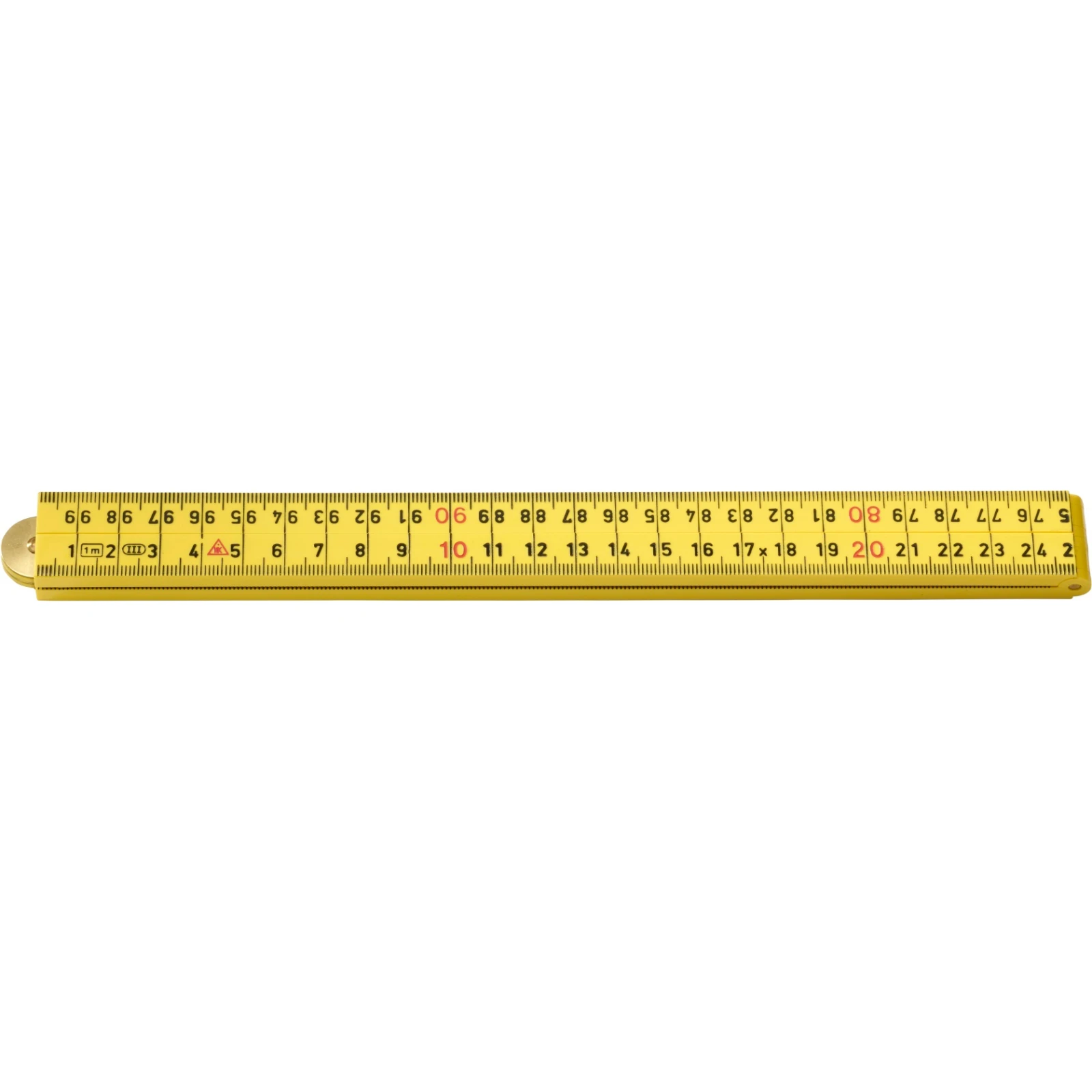 Hultafors Duimstok G 59 1m - 4-delig - geel