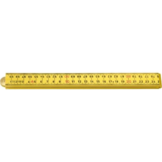 Hultafors Duimstok G 59 1m - 4-delig - geel