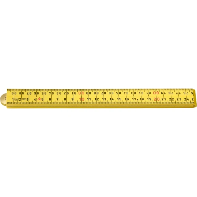 Hultafors Duimstok G 59 1m - 4-delig - geel
