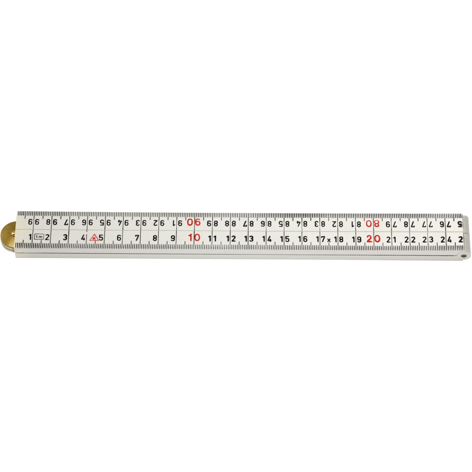 Hultafors Duimstok G 59 1m - 4-delig - wit