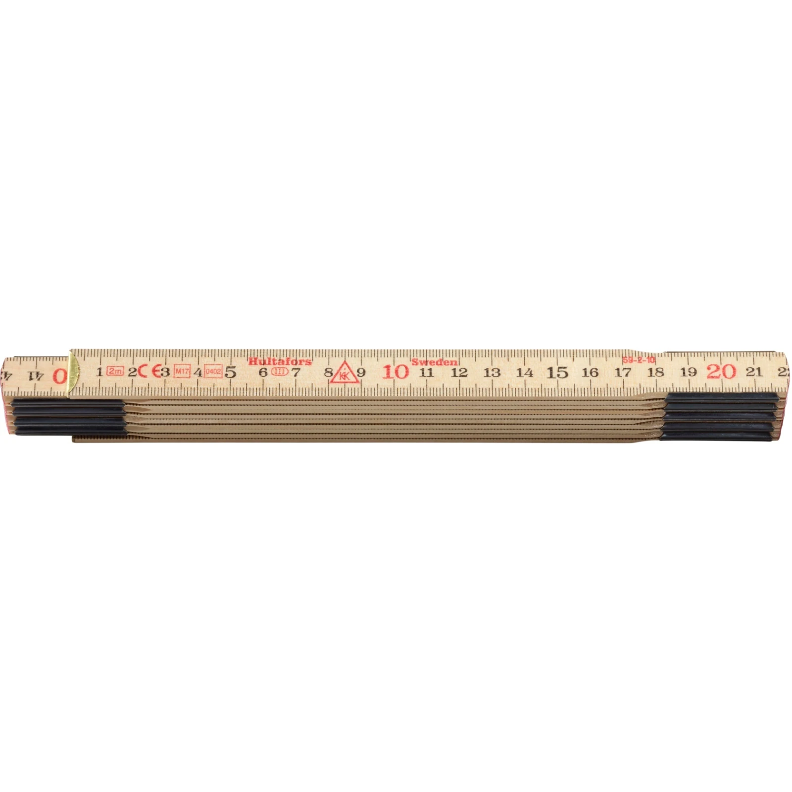 Hultafors Duimstok 59 2m - 10-delig (display)