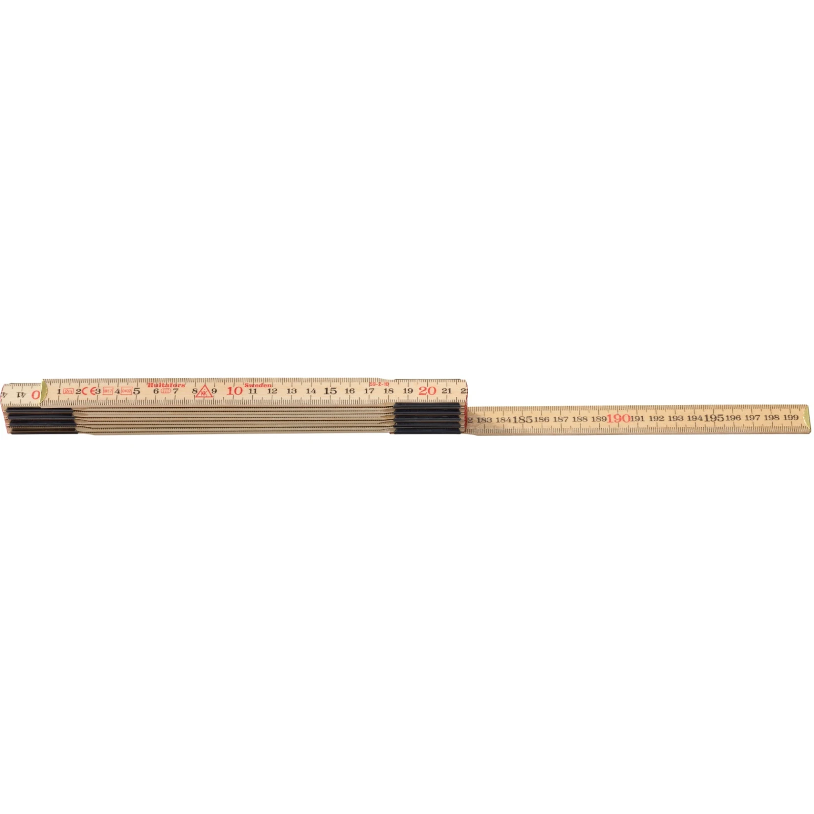 Hultafors Duimstok 59 2m - 10-delig (display)