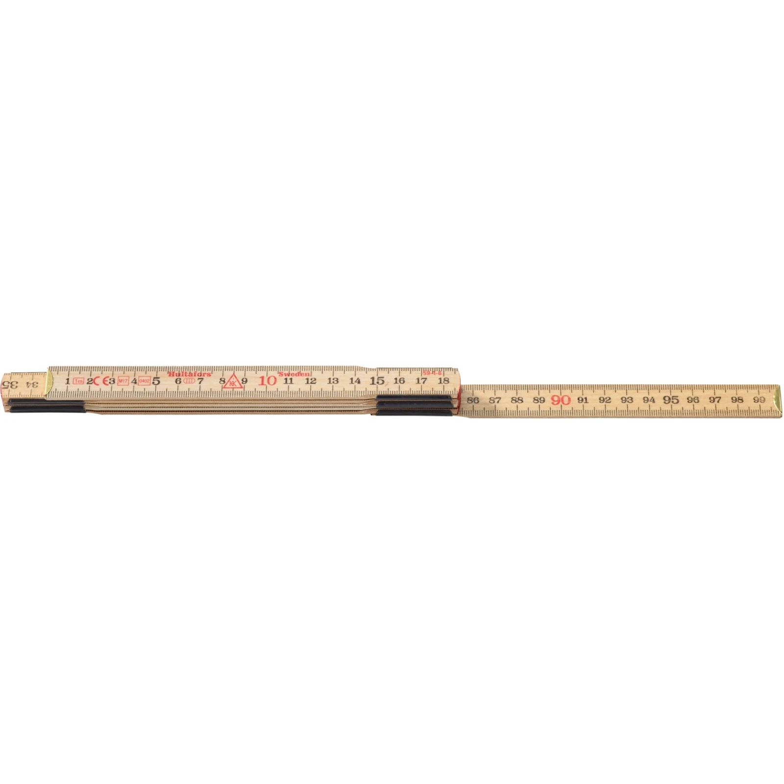 Hultafors Duimstok 59 1m - 6-delig