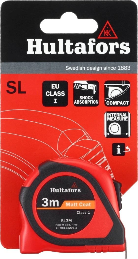 Hultafors Rolbandmaat SL 3M - 3m