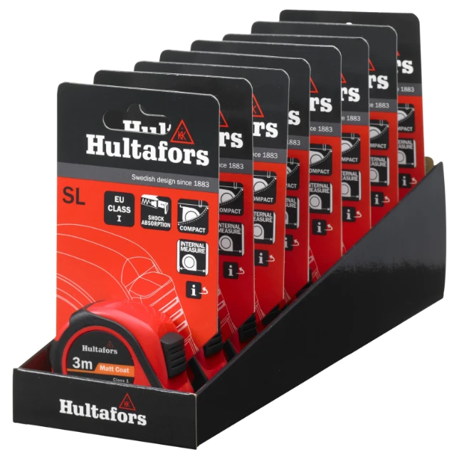 Hultafors Rolbandmaat SL 3M - 3m (display)