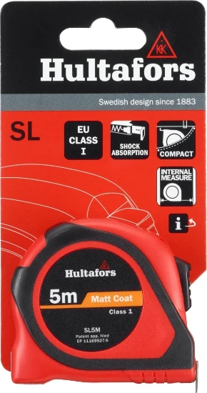 Hultafors Rolbandmaat SL 5M - 5m