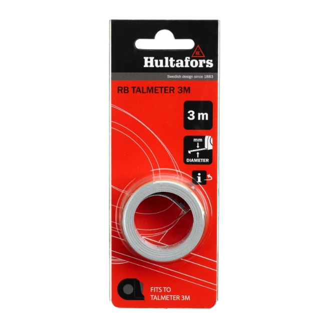 Hultafors Talmeter Meetlint 2m met eindhaak