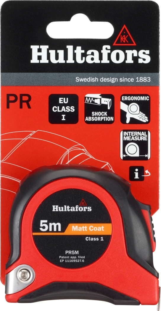 Hultafors Rolbandmaat PR - 5 meter