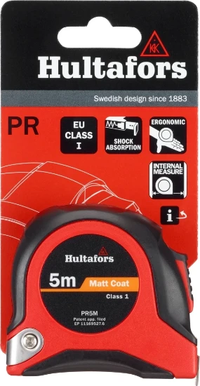 Hultafors Rolbandmaat PR - 5 meter
