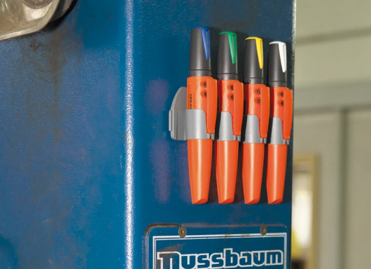 Pica VISOR 990/054 Industriële Multi-Use Krijtmarker fluor-oranje