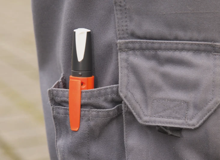 Pica VISOR 990/054 Industriële Multi-Use Krijtmarker fluor-oranje