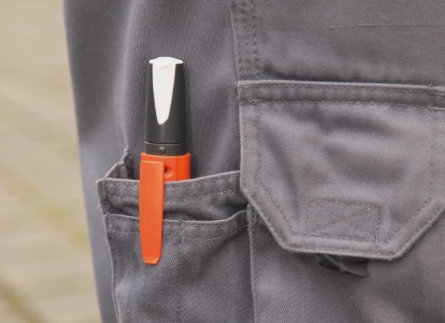 Pica VISOR 990/054 Industriële Multi-Use Krijtmarker fluor-oranje