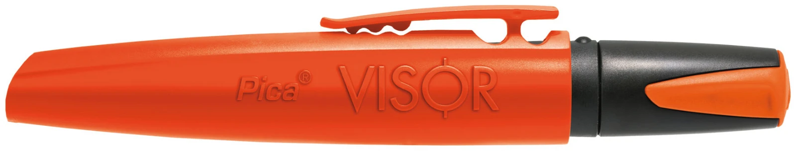Pica VISOR 990/054 Industriële Multi-Use Krijtmarker fluor-oranje