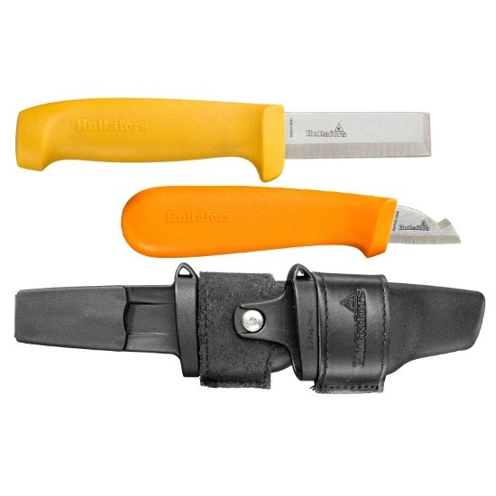 Hultafors dubbel Holster met Mes STK & ELK