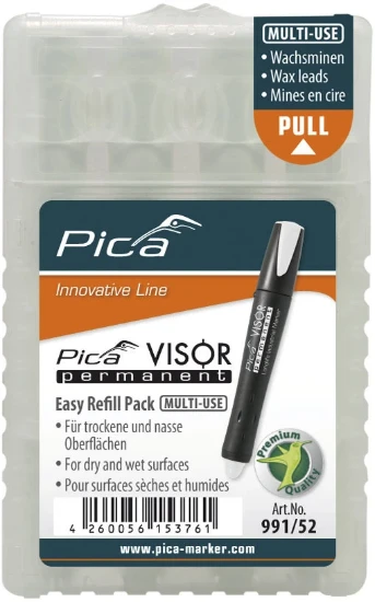 Pica VISOR 991/52 Navulling wit