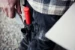 Hultafors dubbel Holster met Mes JS & URA