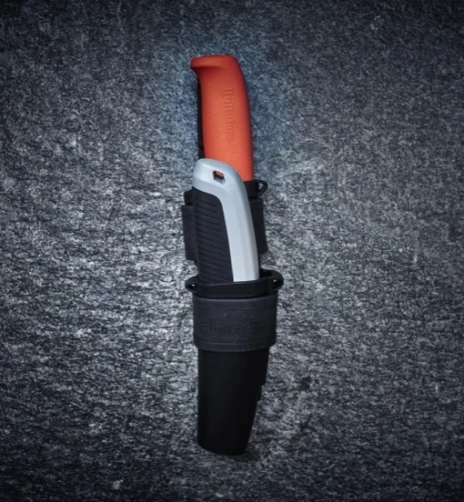 Hultafors dubbel Holster met Mes HVK & URA