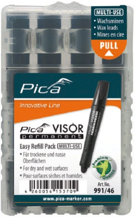 Pica VISOR 991/46 Navulling zwart