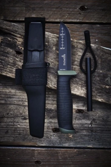 Hultafors Outdoor mes OK4 - met holster