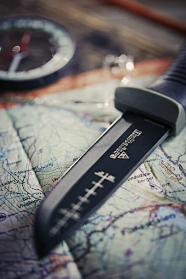 Hultafors Outdoor mes OK4 - met holster