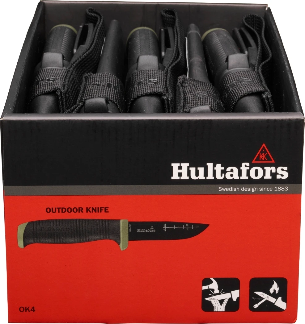 Hultafors Outdoor mes OK4 - met holster