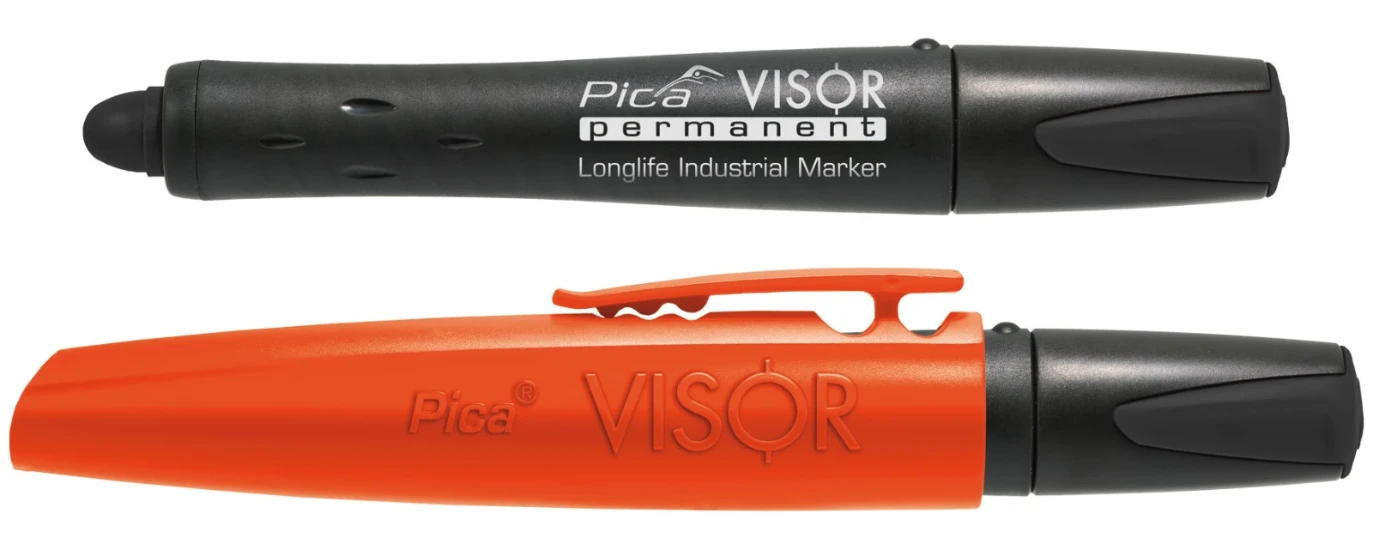 Pica VISOR 990/46 Industriële Multi-Use Krijtmarker zwart