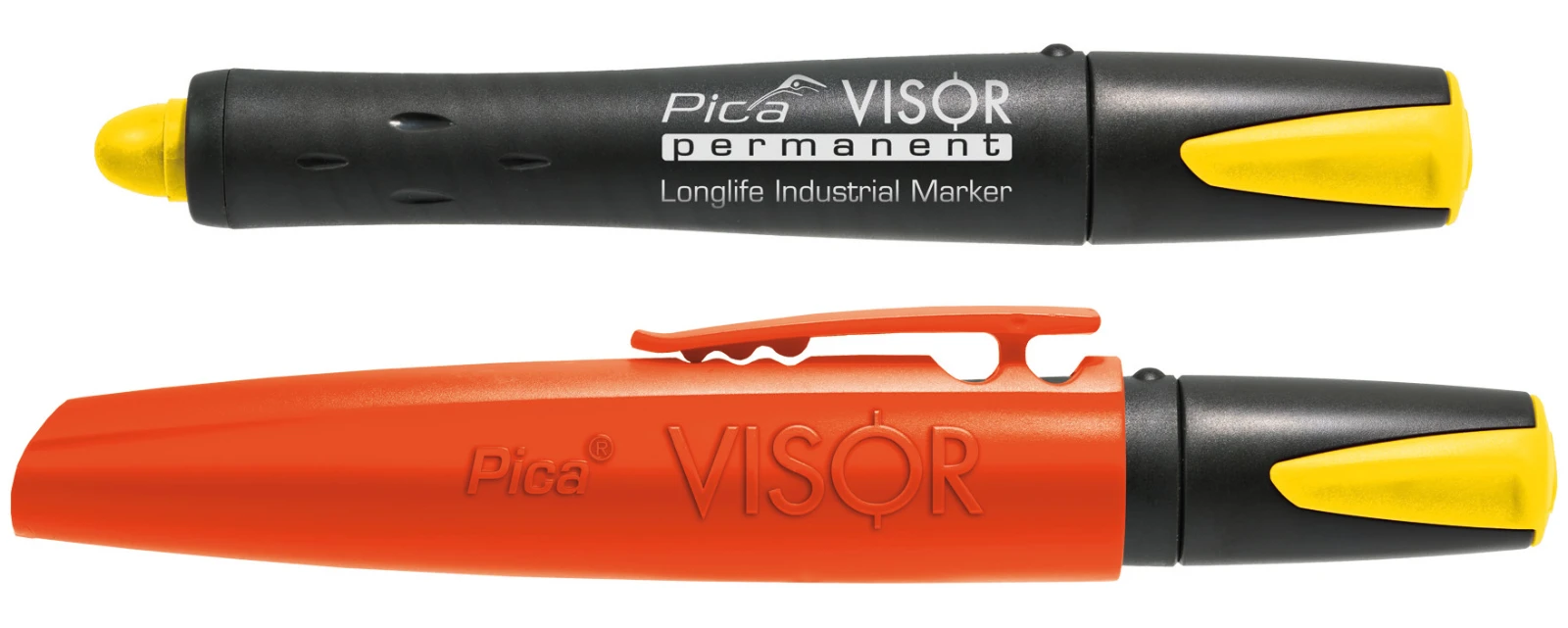 Pica VISOR 990/44 Industriële Multi-Use Krijtmarker geel