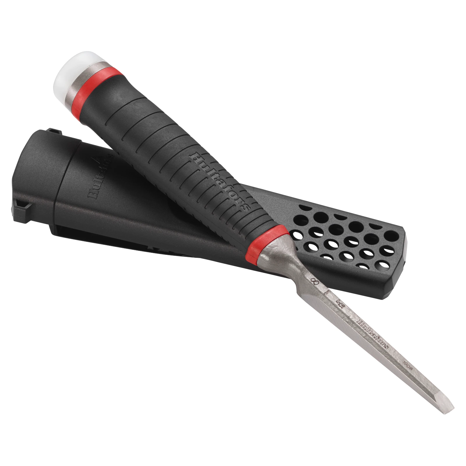 Hultafors Beitel HDC 8 met holster - 265x8 mm