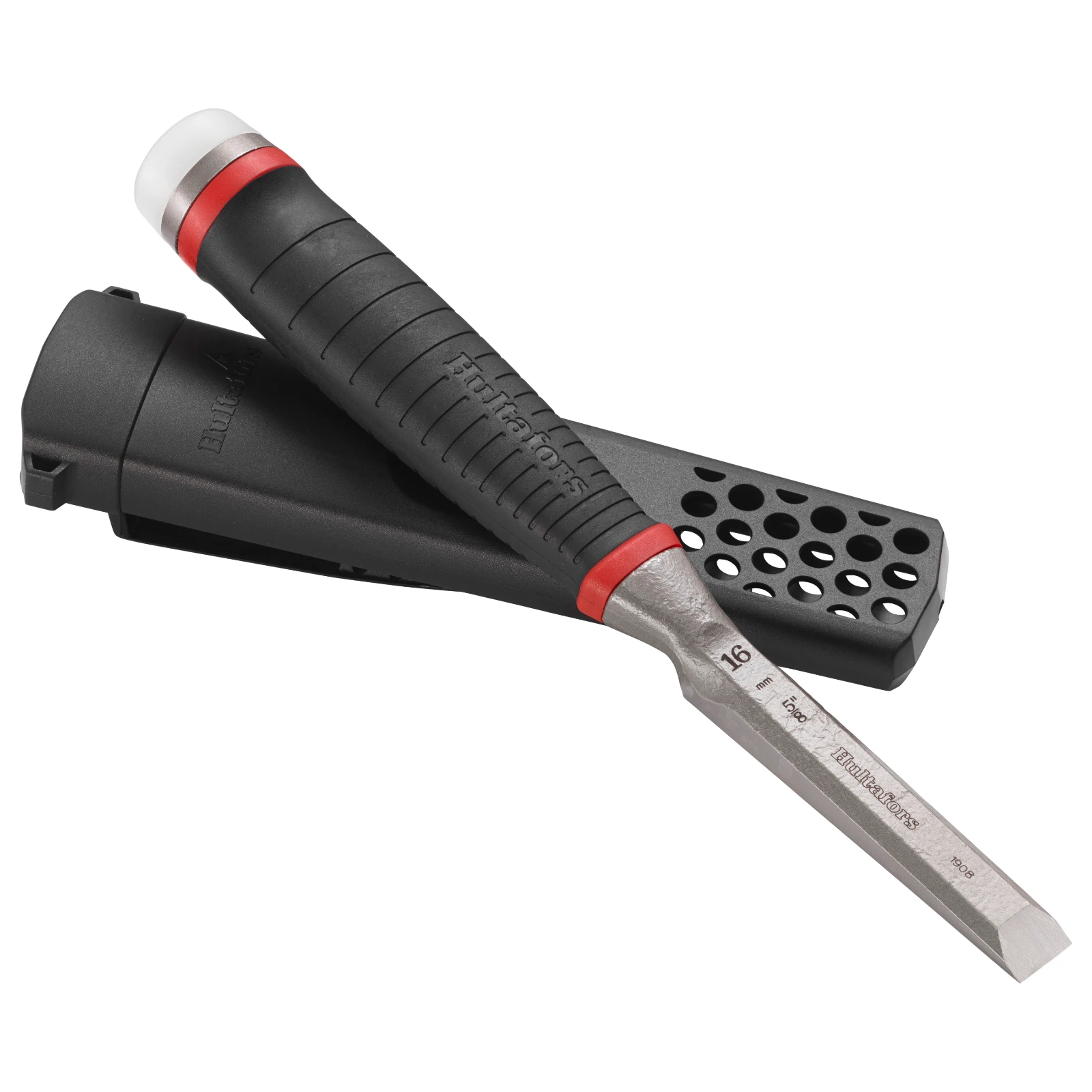 Hultafors Beitel HDC 16 met holster - 265x16 mm