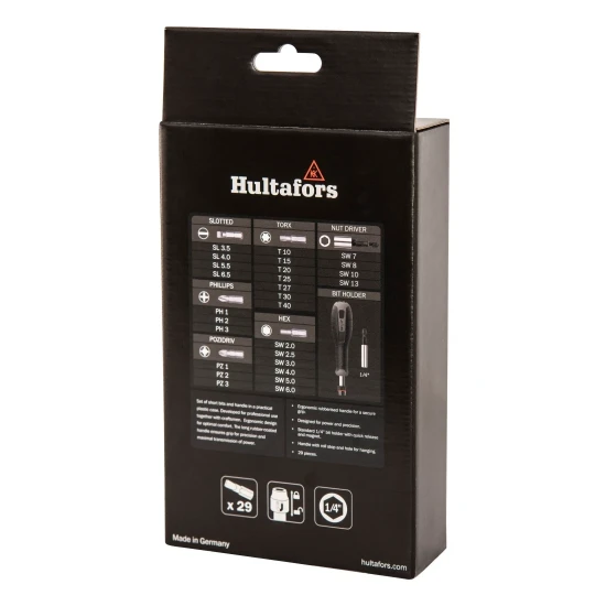 Hultafors Bithouderset Korte bits (in cassette)