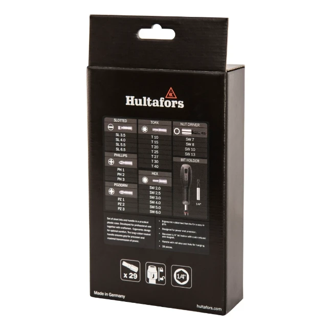 Hultafors Bithouderset Korte bits (in cassette)